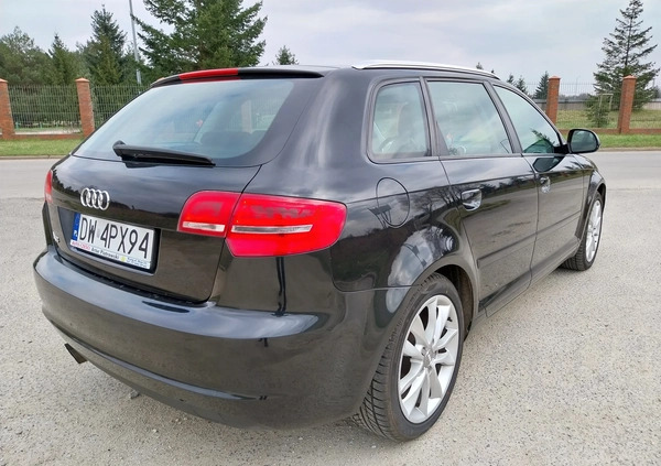 Audi A3 cena 24000 przebieg: 316829, rok produkcji 2009 z Wrocław małe 106